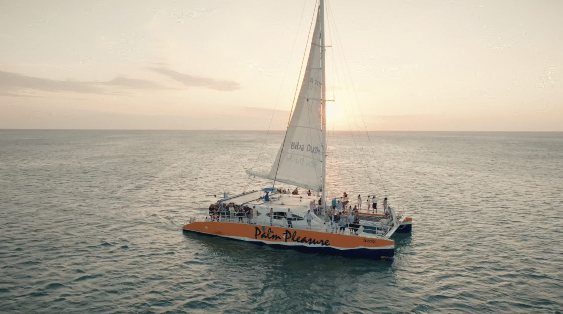 Palm pleasure sunset sail